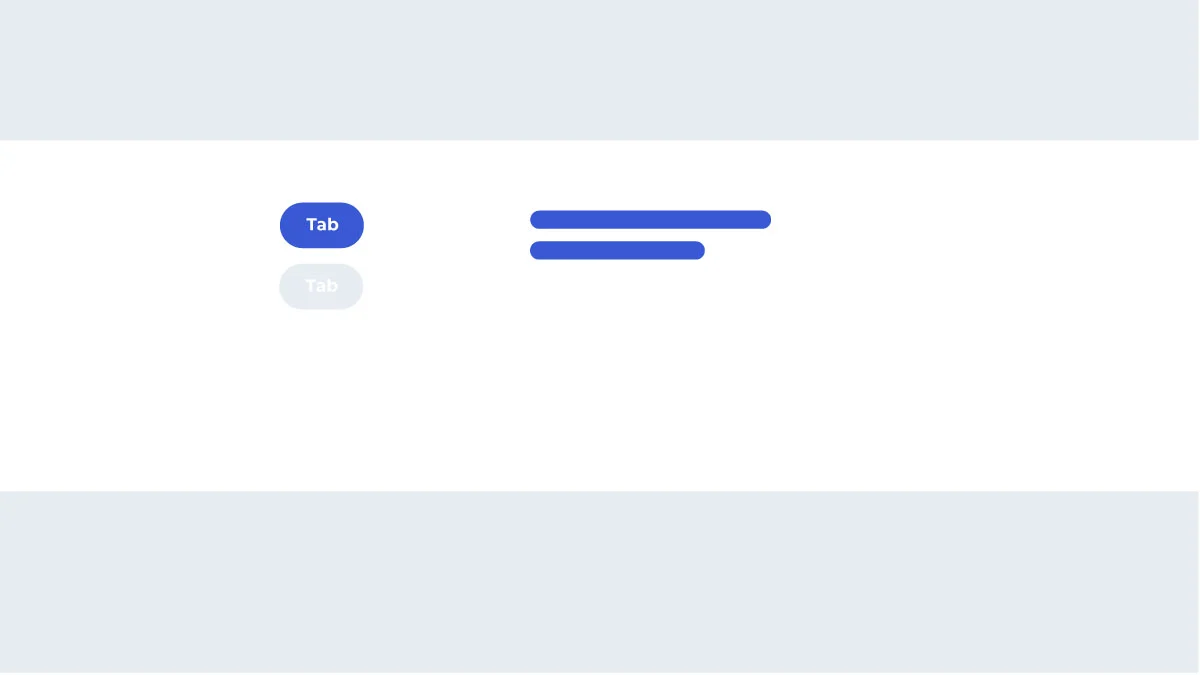 Tabs vertical