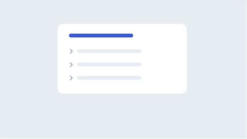 On-page nav