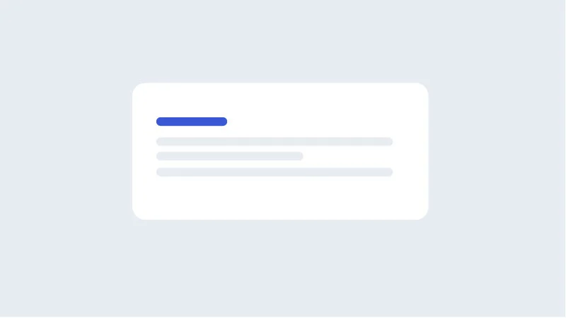 Table of content